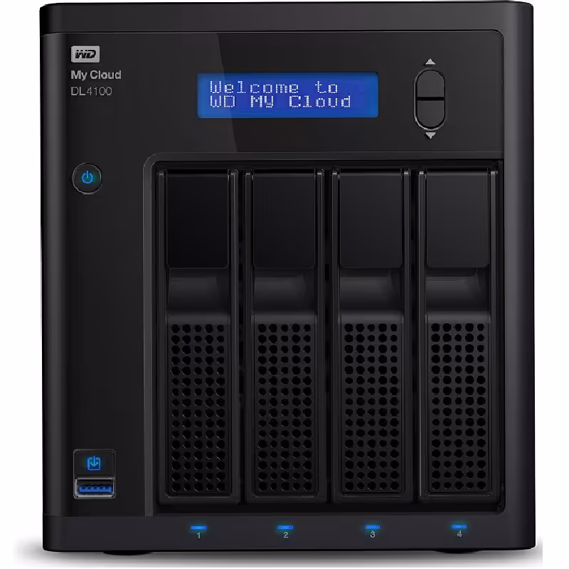 ذخیره ساز تحت شبکه 4 بی وسترن دیجیتال مدل مای کلود دی ال 4100