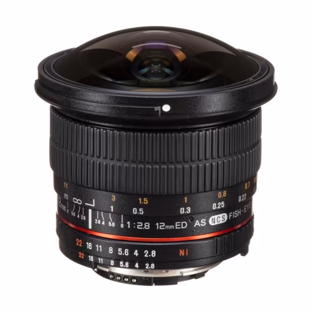 لنز سامیانگ Samyang 12mm f/2.0 NCS CS Lens for Fujifilm X-Mount (Black)