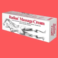 کرم ماساژ رادیان 
برطرف کننده گرفتگی های عضلانی 
برطرف کننده دردهای رماتیسمی 
برطرف کننده رگ به رگ شدن