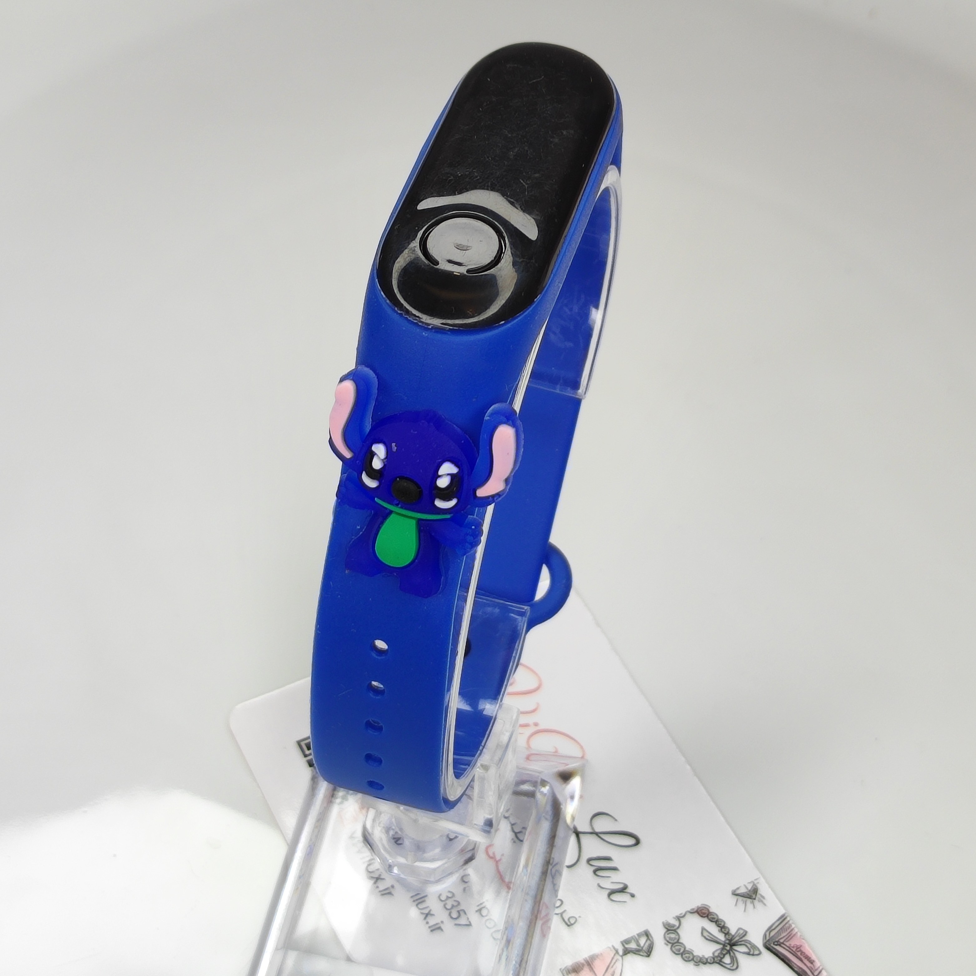 ساعت بچگانه عروسکی ال ای دی LED بند آبی کوالا