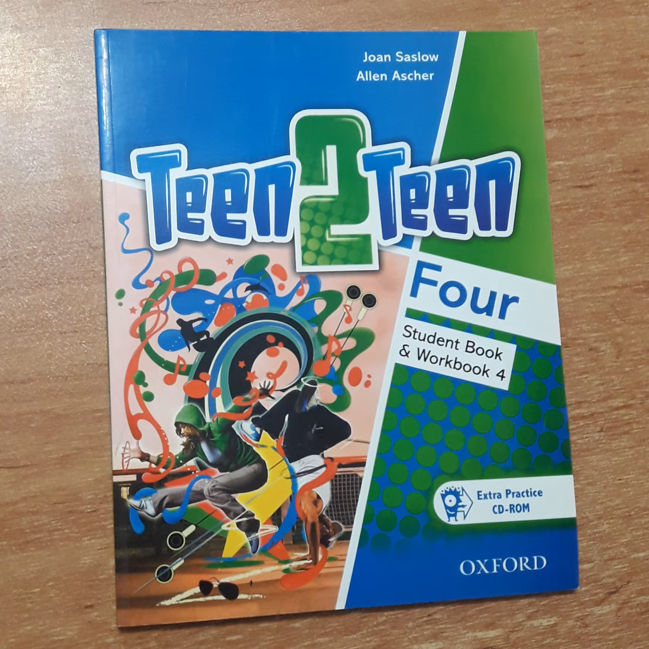کتاب زبان تین تو تین Teen 2 Teen four به همراه کتاب کار