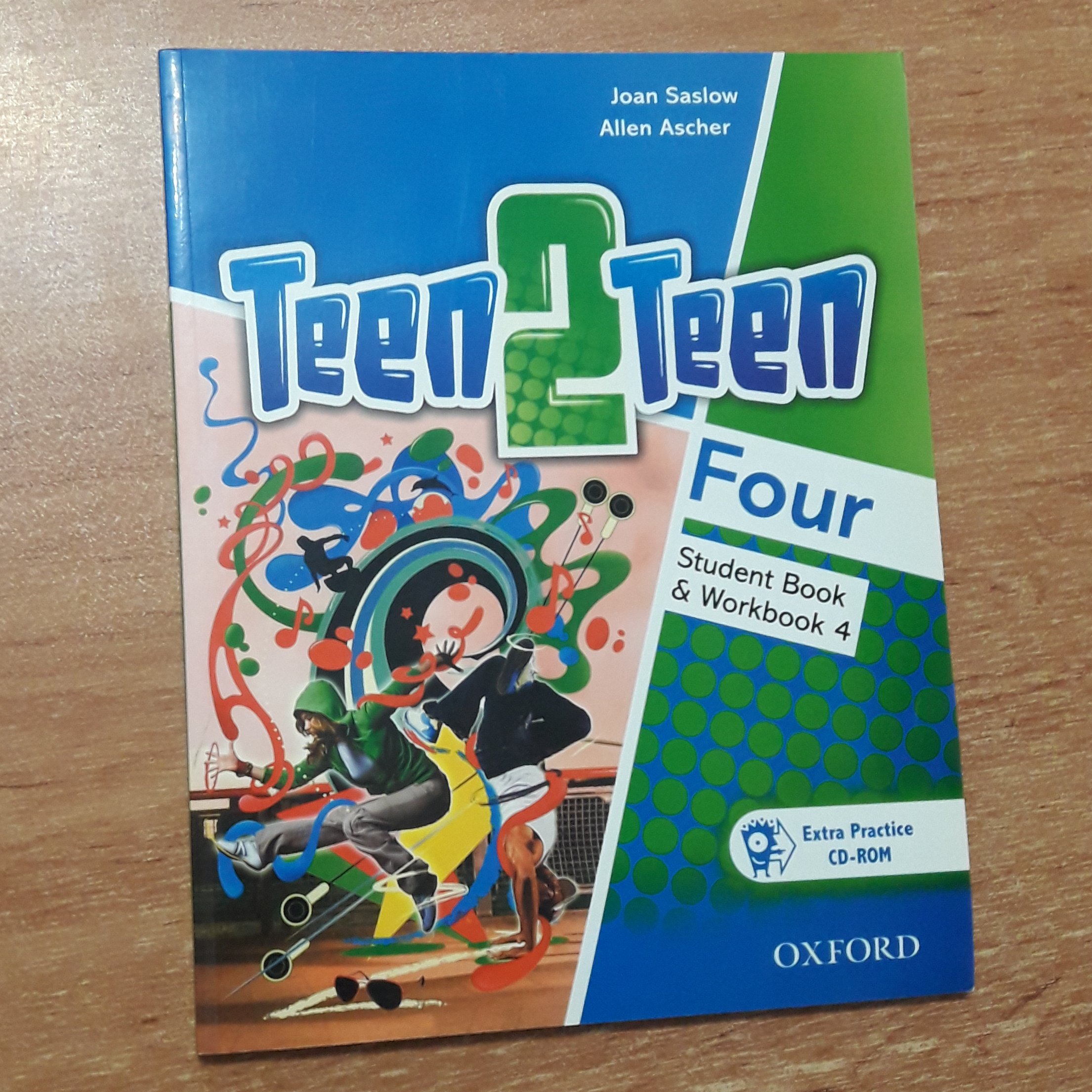 کتاب زبان تین تو تین Teen 2 Teen four به همراه کتاب کار