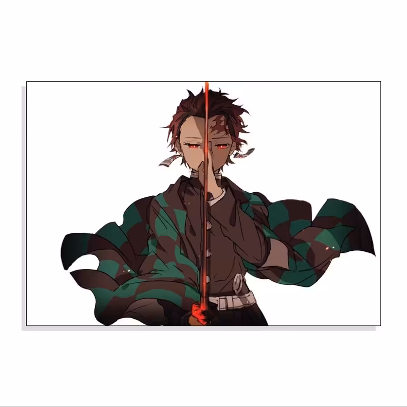 تابلو. شاسی طرح انیمه شیطان کش تانجیرو مدل M0552