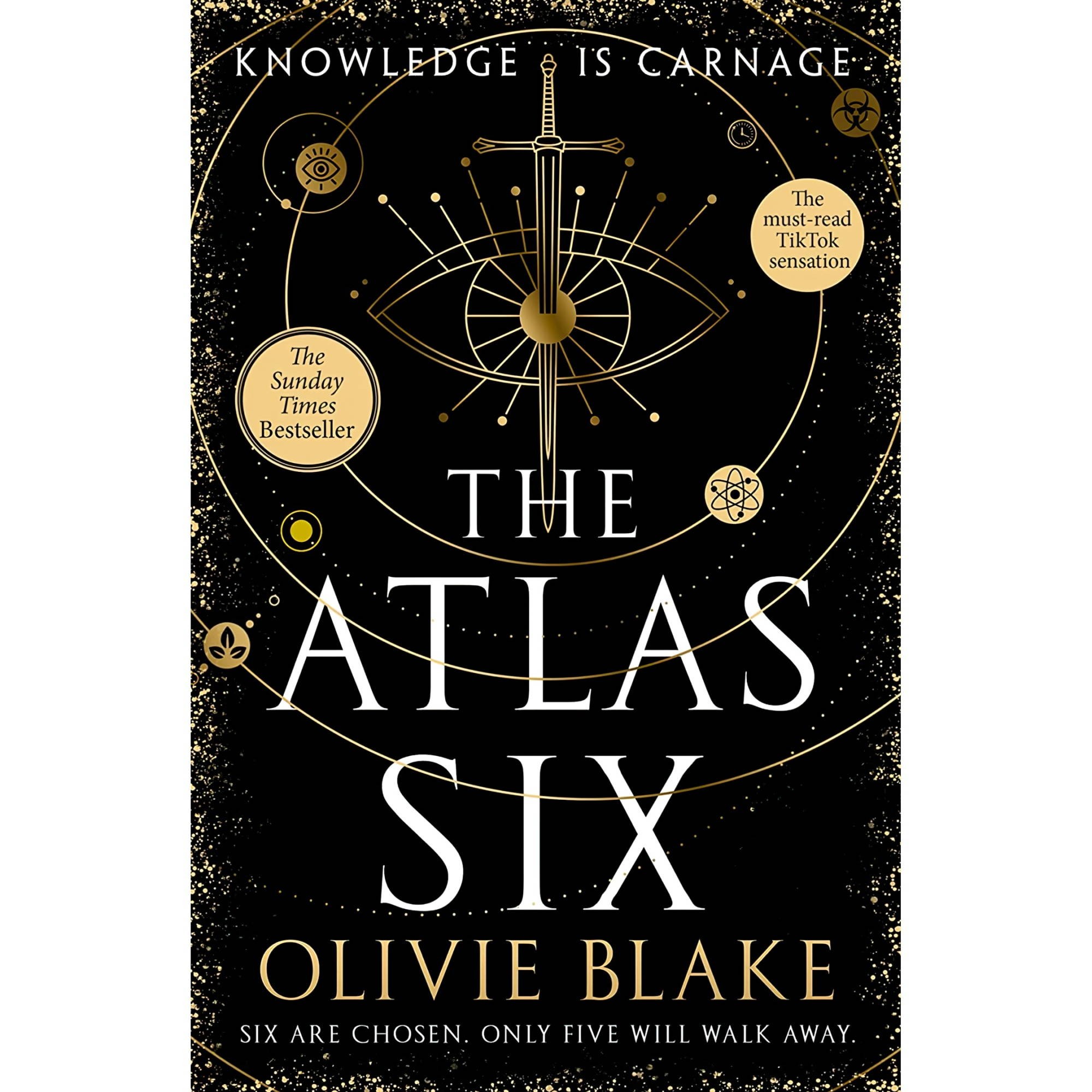 کتاب زبان اصلی The Atlas Six Atlas series اثر Olivie BlakeLittle Chmura