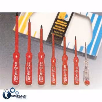 ست پیچ گوشتی فشار قوی با فازمتر آلمانی مدل 7990 - ابزار یراق