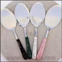 کفگیر دسته سرامیکی ماربل