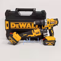پک دو قلوی فرز شارژی و  دریل شارژی دیوالت براشلس مدل Dewalt 88v
