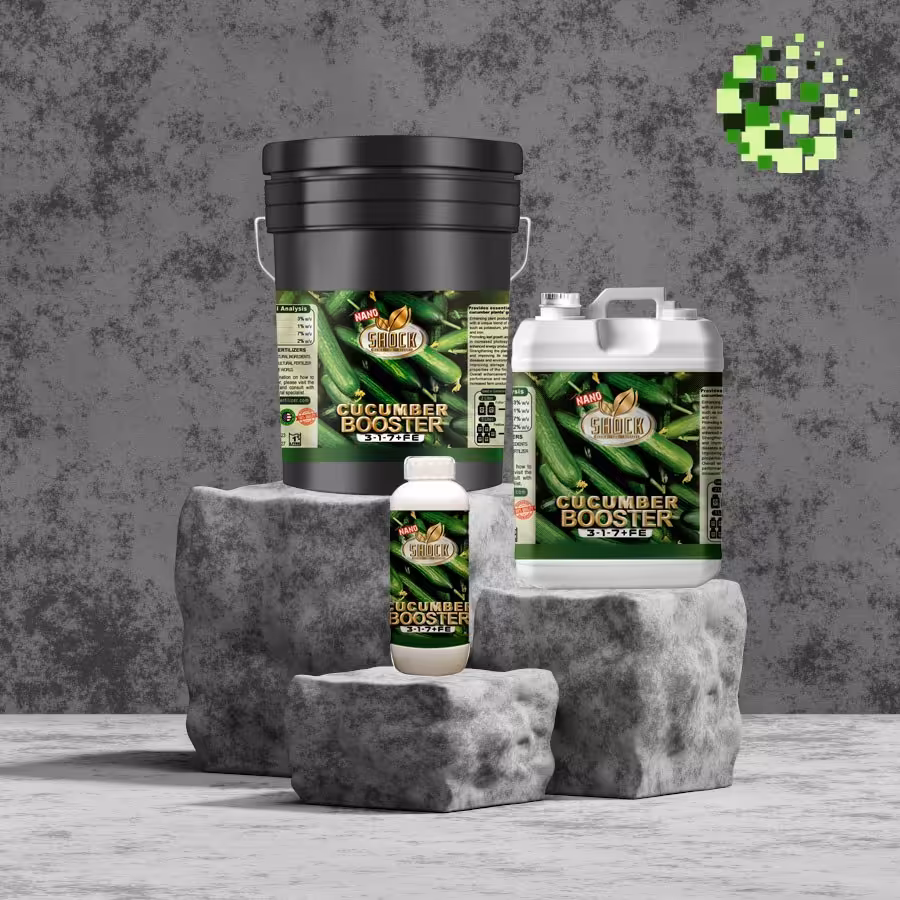 کود مخصوص خیار شوک ( آمریکایی ) مایع  1  لیتری 

