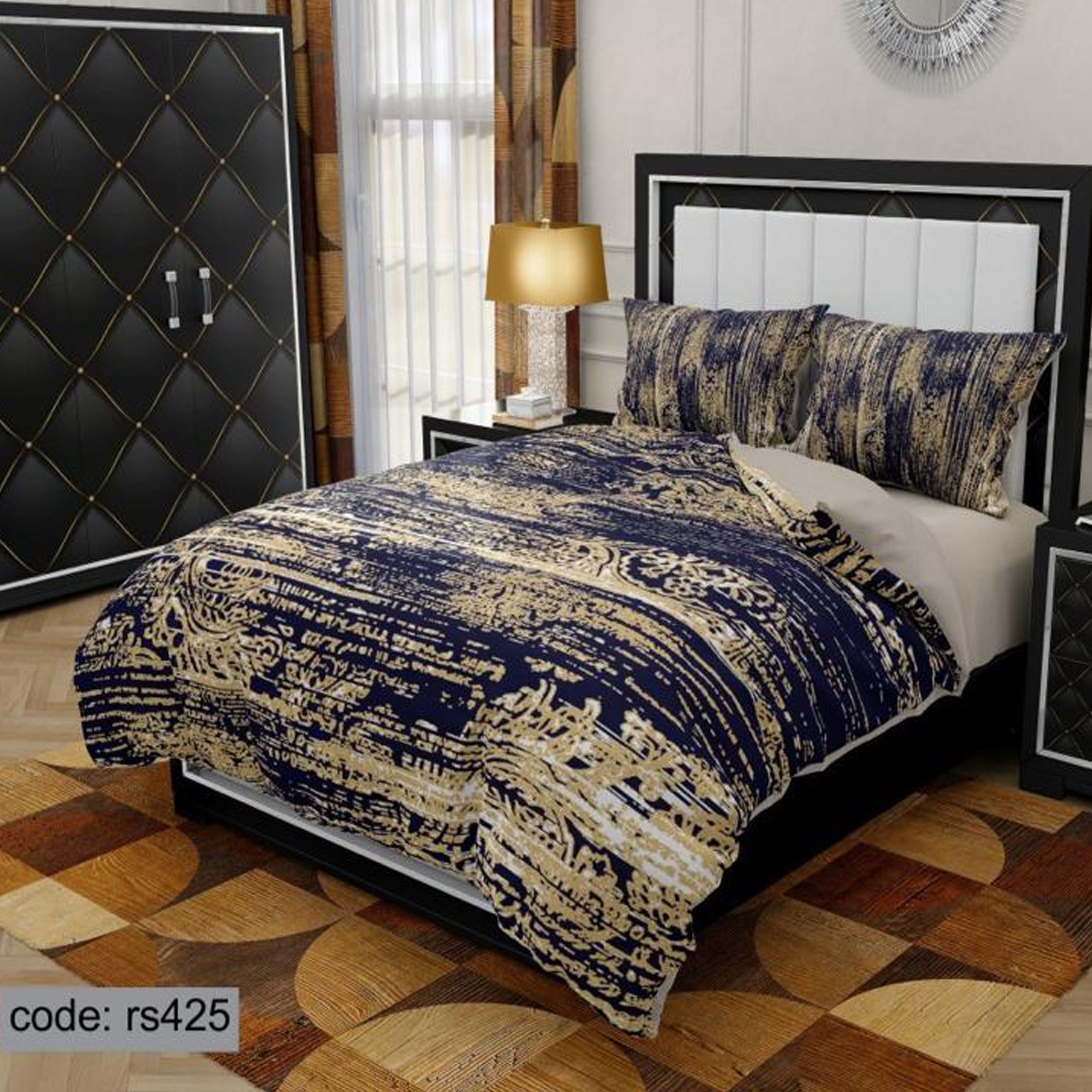 سرویس روتختی 1 نفره تنسل چاپی برندترک لند (Turk Land)  کد rs 425