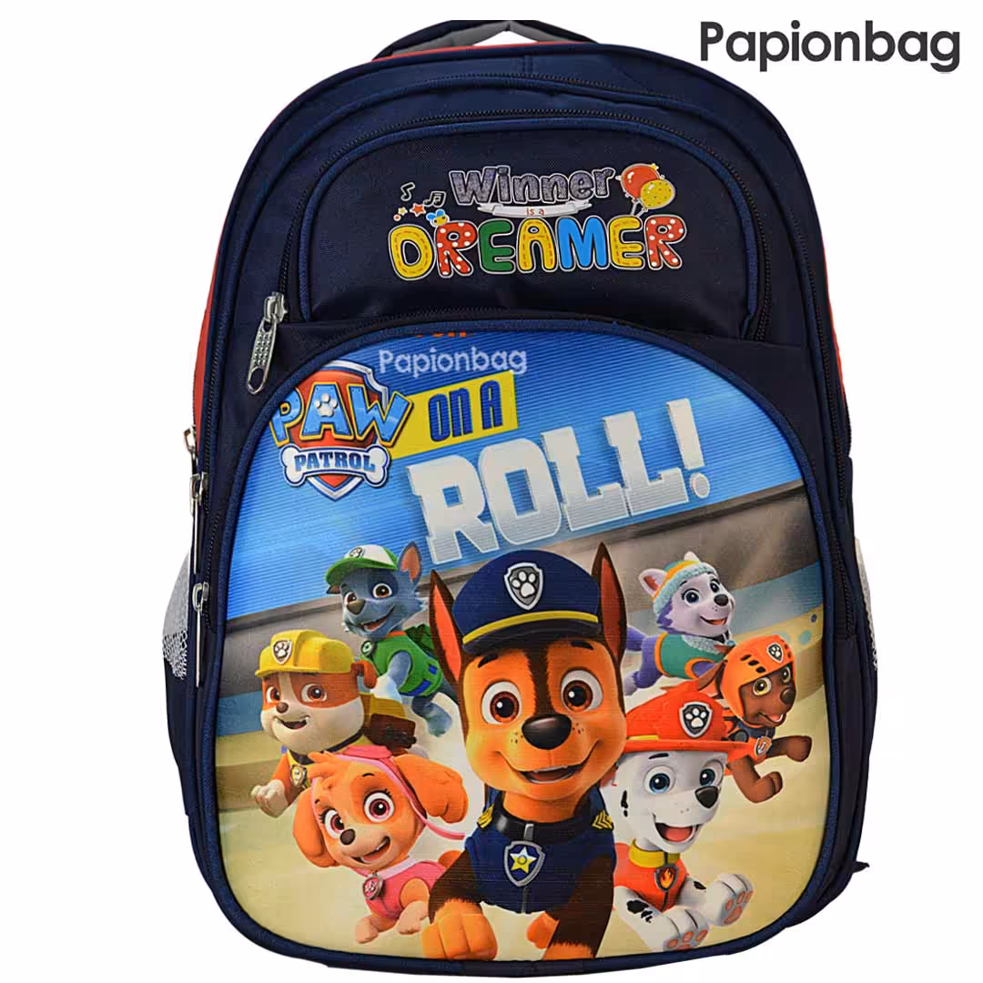 کیف مدرسه پسرانه طرح سگ های نگهبان کد155