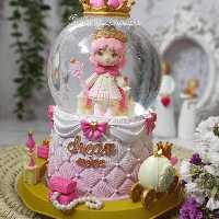 گوی king پایه چرخان پمپی و موزیکال و چراغدار 