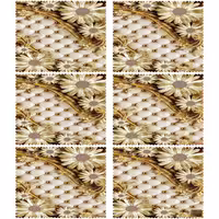 زیر بشقابی مستطیلی پارچه مخمل سایز 35 در 40 مدل U3-817 شرکت رنس