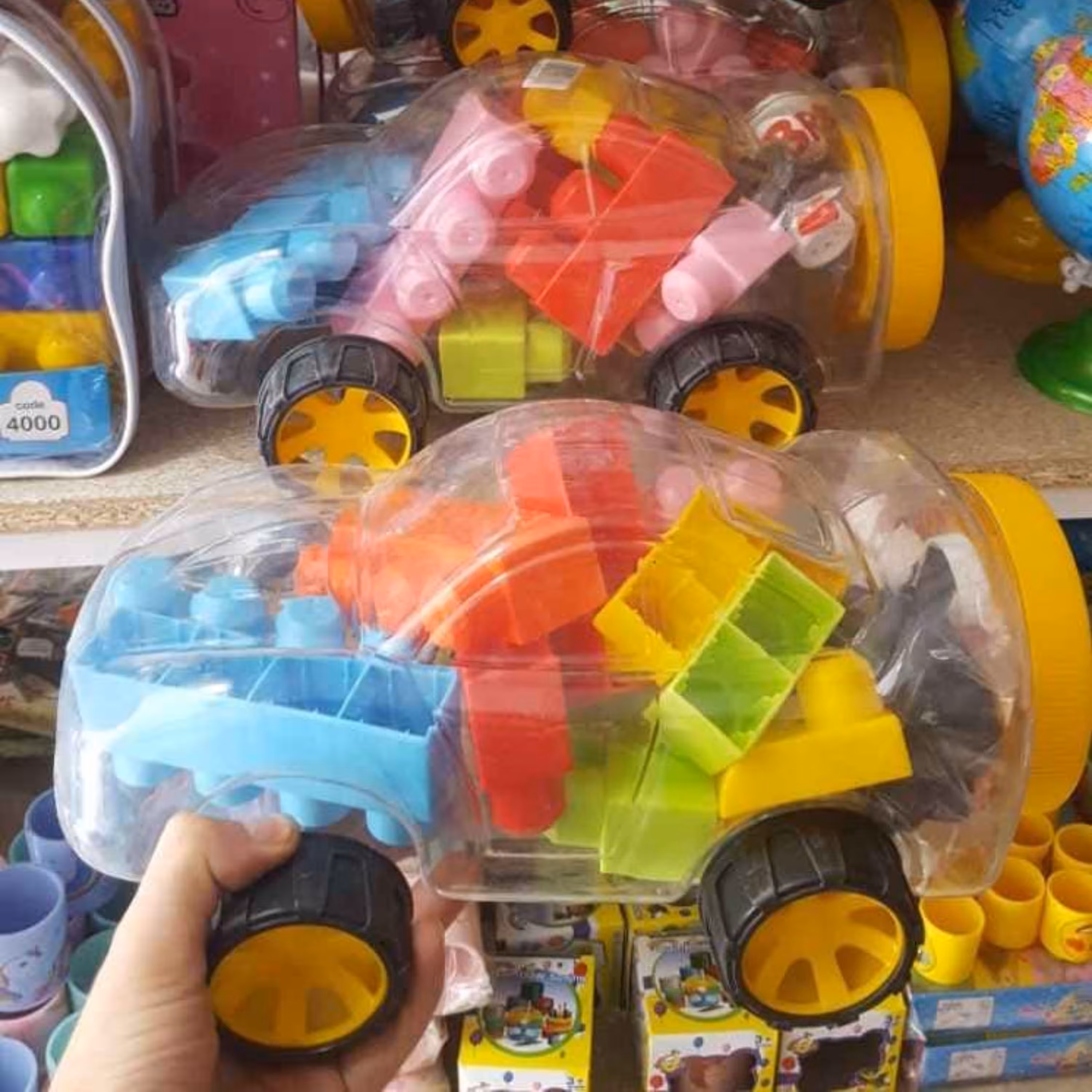 خرید اسباب بازی لگو ماشینی ساختمان سازی به قیمت کارخانه و عمده - قطعه درشت