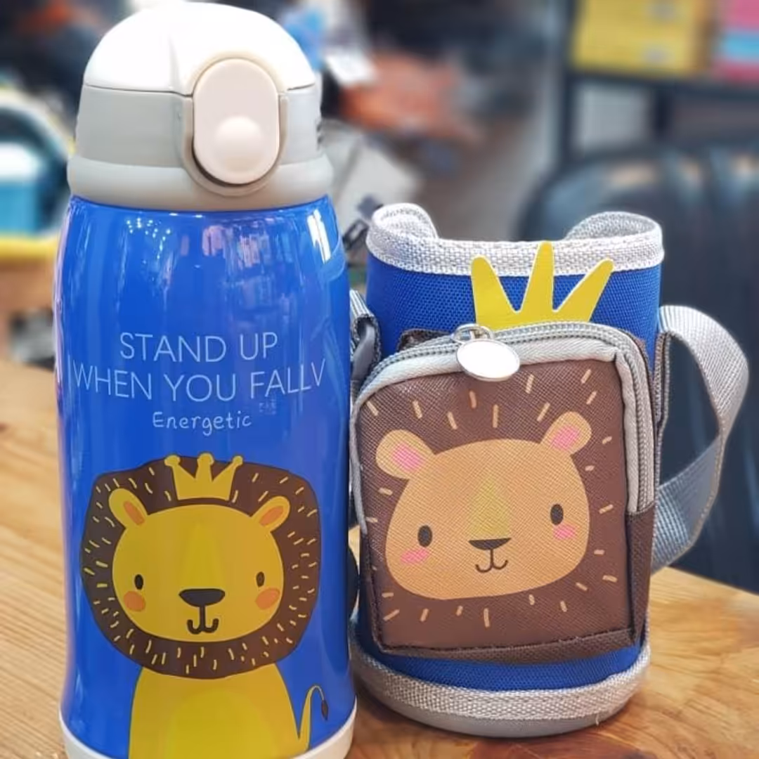 قمقمه استیل کاوردار 