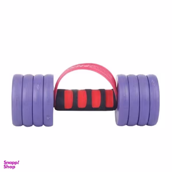 دمبل وزنه پویا مدل روکش دار وزن 3 کیلوگرم