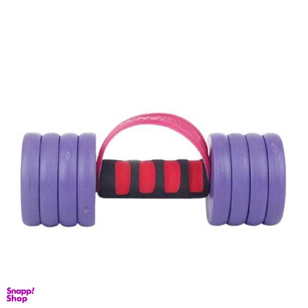 دمبل وزنه پویا مدل روکش دار وزن 3 کیلوگرم