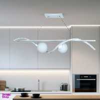 لوستر 2 شعله چشمه نور کد CH278902
