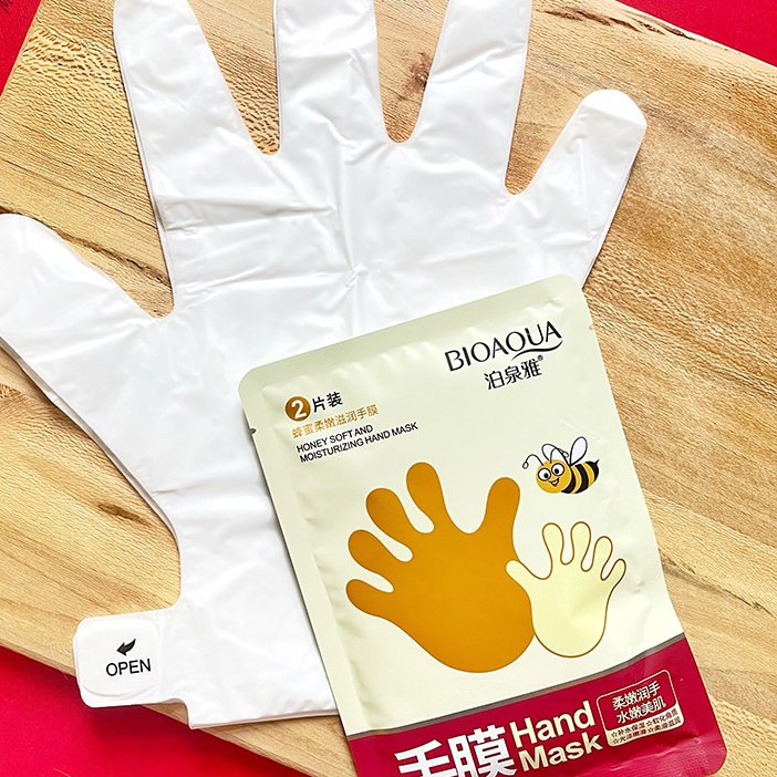 ماسک ورقی دست بیو آکوآ  روشن کننده و ضد چروک