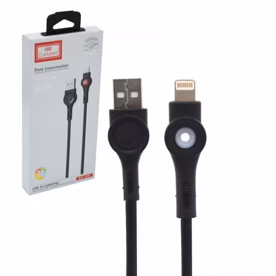 کابل آیفون (lightning) طول 1 متر ارلدام (Earldom) مدل EC-135i

