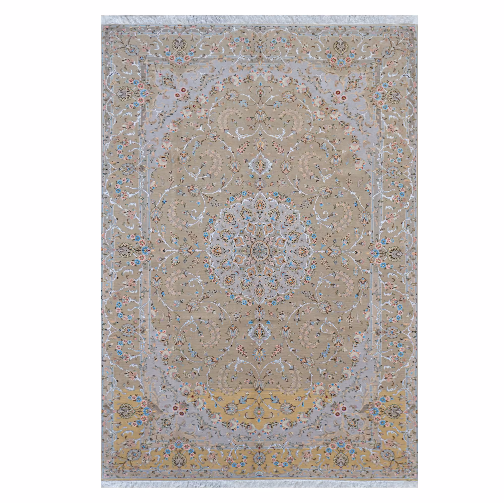 فرش دستبافت 6 متری کاشان مدل اخوان