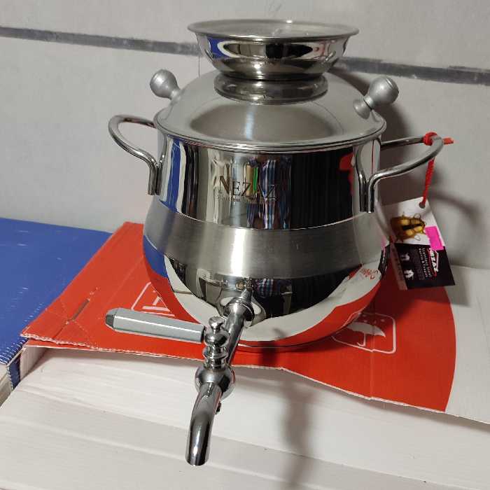 کتری استیل نزاز  کد3005