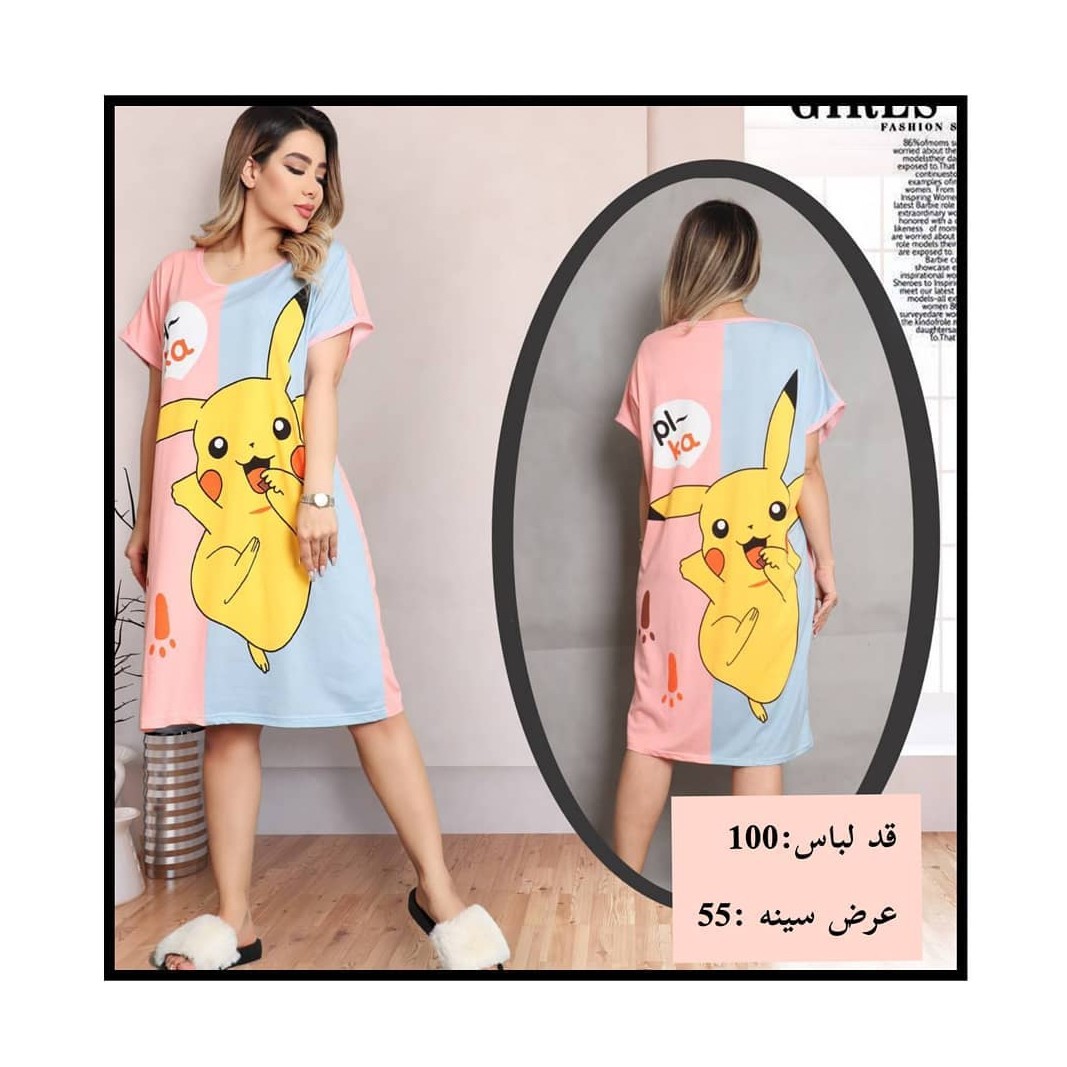 تونیک زنانه قواره بزرگ (وارداتی) با قد 100 ، ارسال رایگان