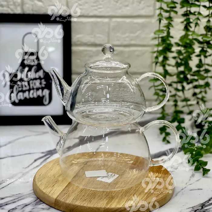 کتری و قوری پیرکس کدو ساده