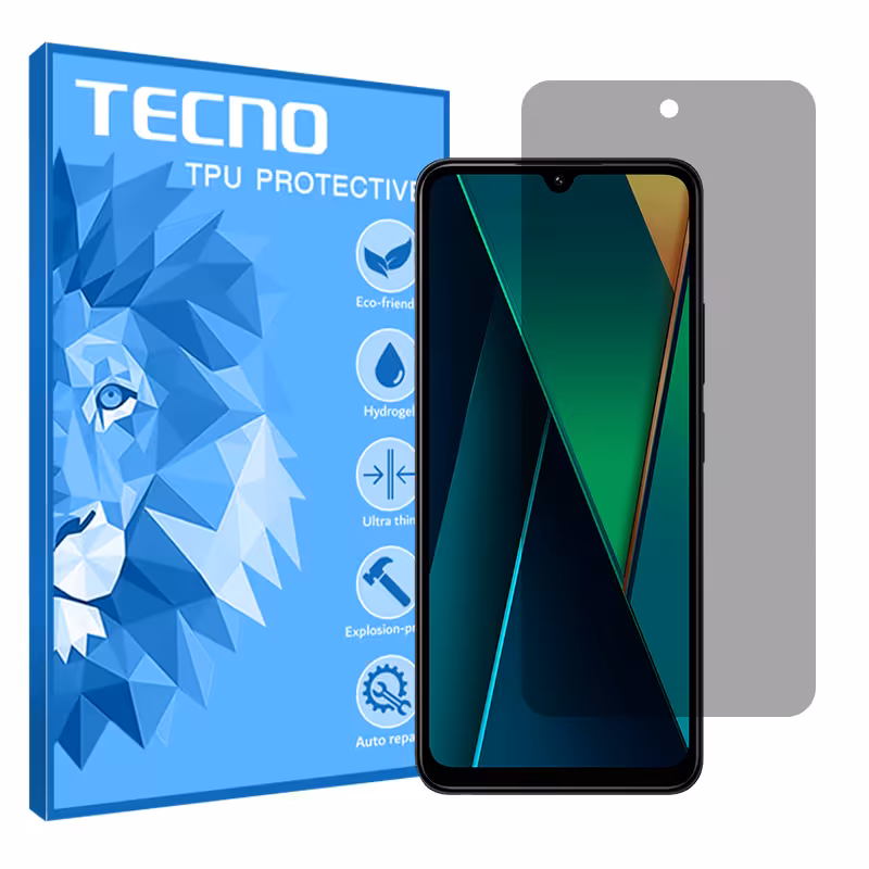 گلس شیائومی Poco C75 مدل هیدروژلی پرایوسی برند تکنو کد S