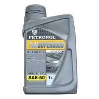 روغن موتور خودرو پترونول فول سوپر 6000 SAE-50 حجم 1 لیتر