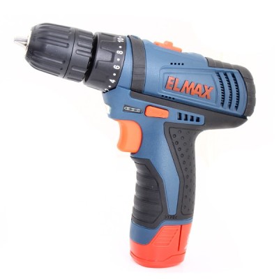 دریل شارژی 12چکشی ولت فوق صنعتی المکس با 24 ماه گارانتی مدل232