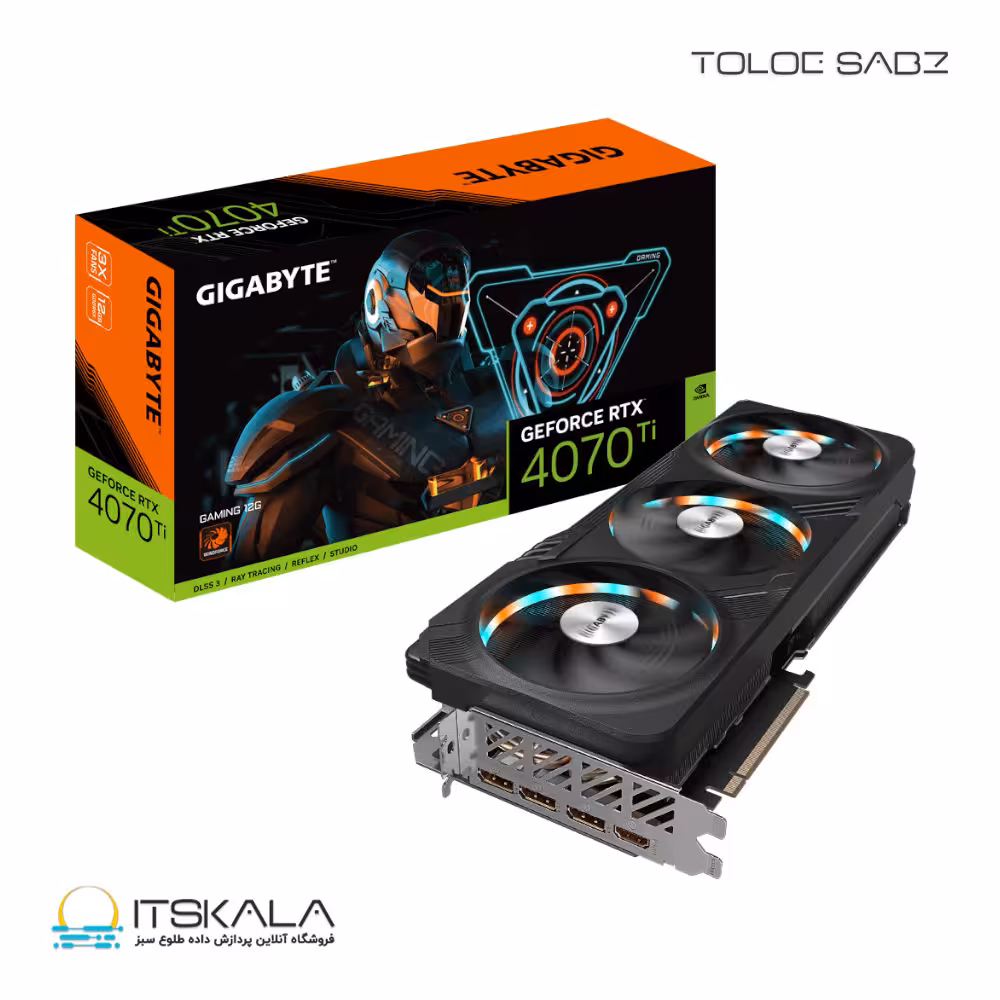 قیمت و خرید کارت گرافیک گیگابایت مدل GIGABYTE GeForce RTX 4070 Ti GAMING 12G | ITSKALA