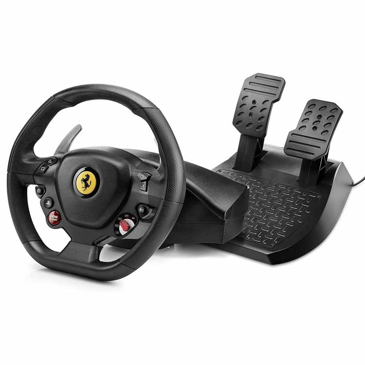 خرید فرمان بازی Thrustmaster T80 نسخه Ferrari 488 GTB Edition - مخصوص PS4 با بهترین قیمت