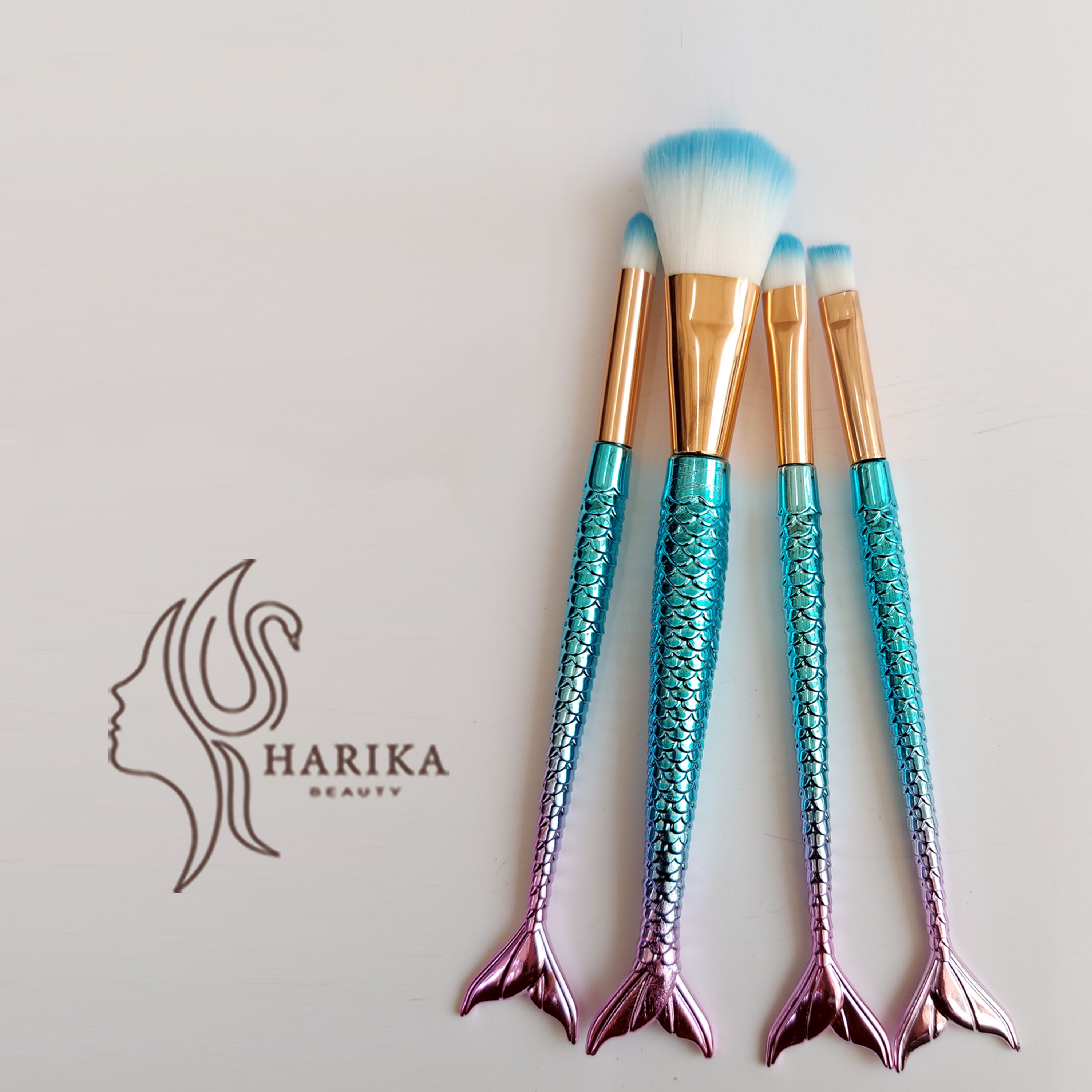 ست براش 4 عددی پری دریایی