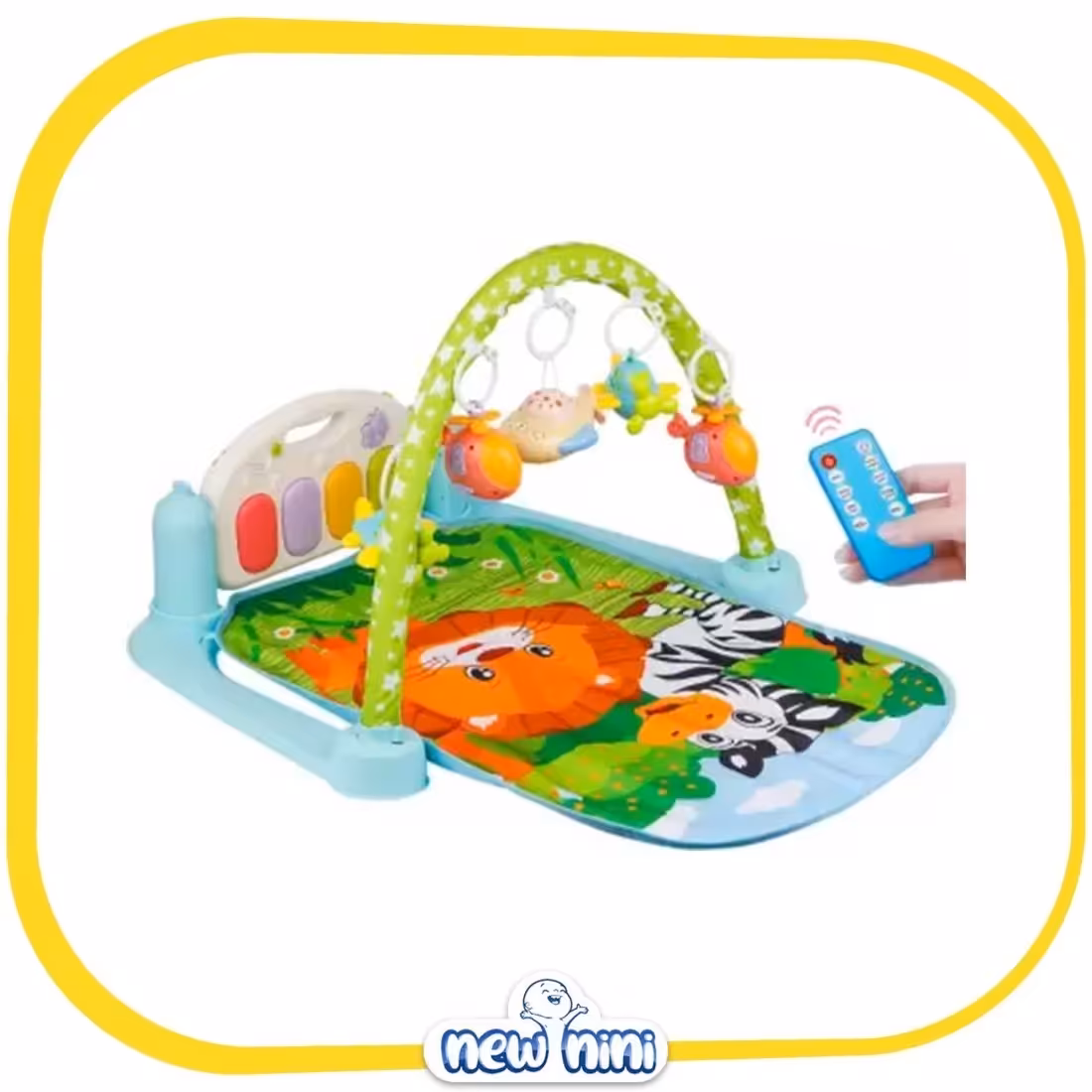 پلی جیم تشک بازی پیانویی موزیکال کنترلی کودک 