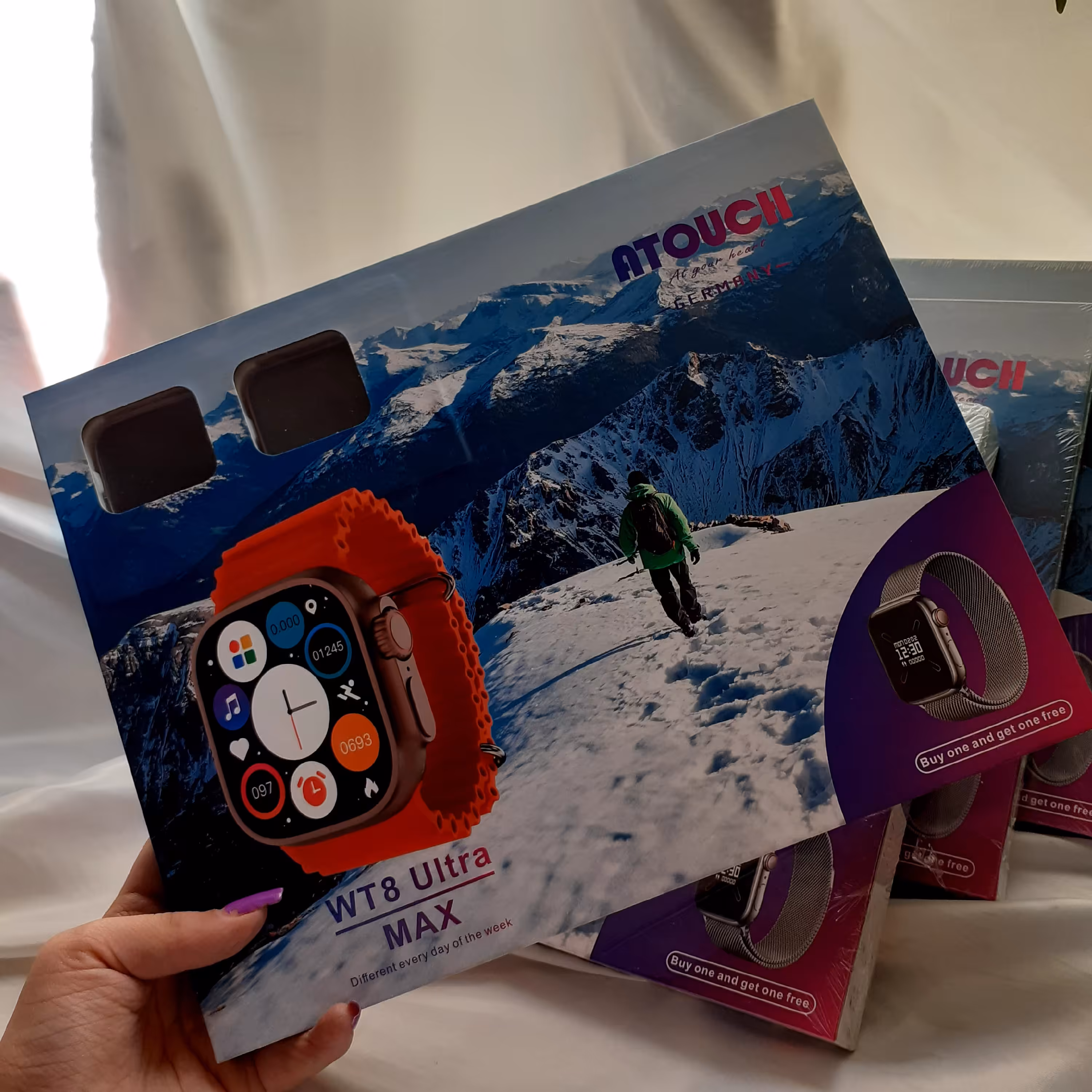 ساعت هوشمند مدل WT8 ULTRA MAX