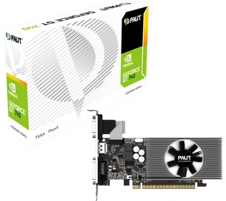 کارت گرافیک پلیت مدل جی تی 740 با حافظه 1 گیگابایت