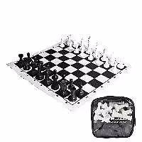 شطرنج فدراسیونی رجال کیف دار RJL | مشکی/سفید