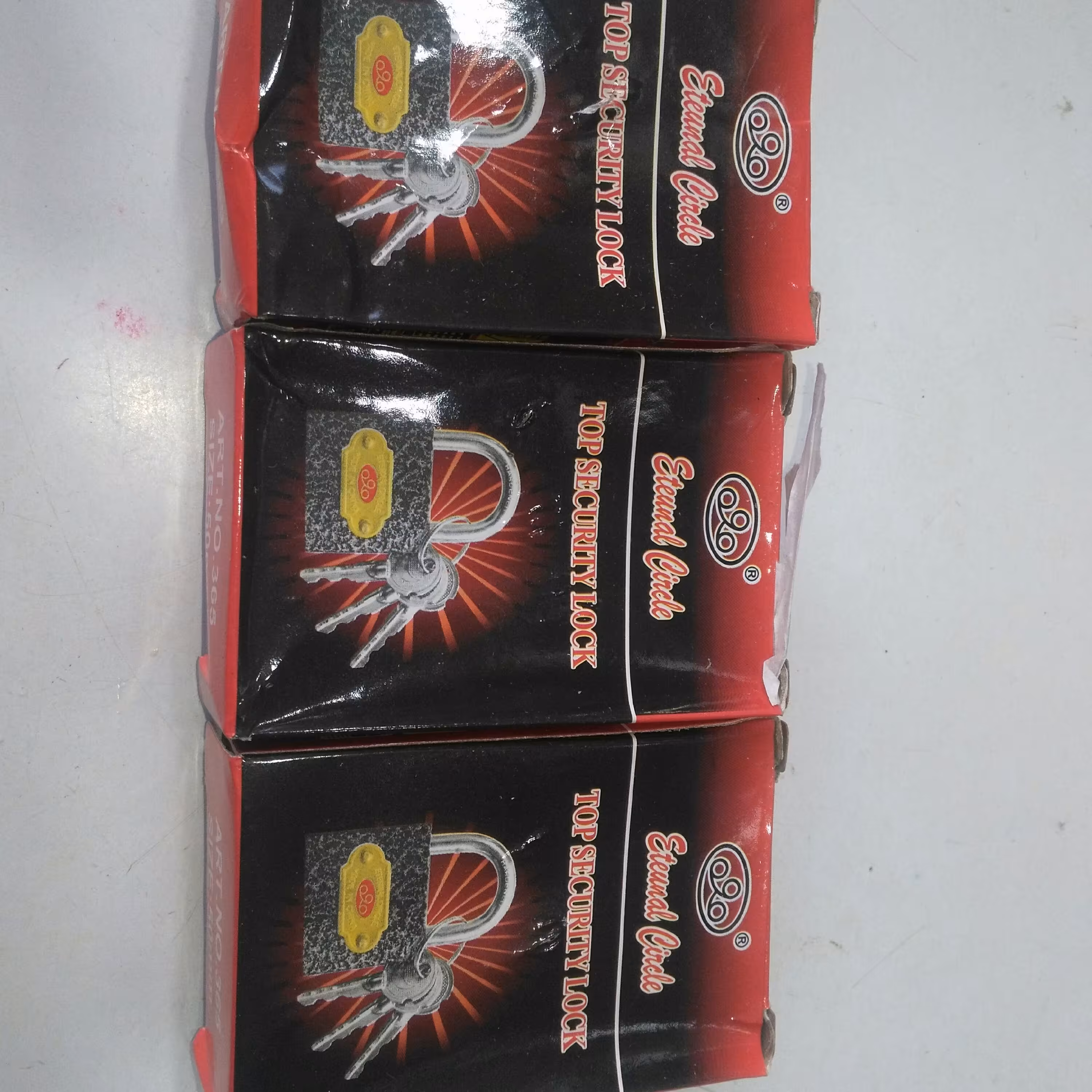 قفل بسته ای سایز 50بسته 5عددی