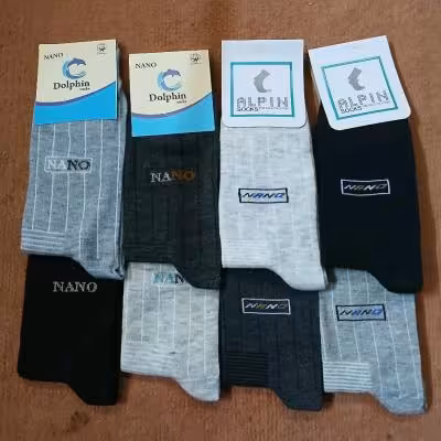 جوراب ساق بلند طرح دار و ساده