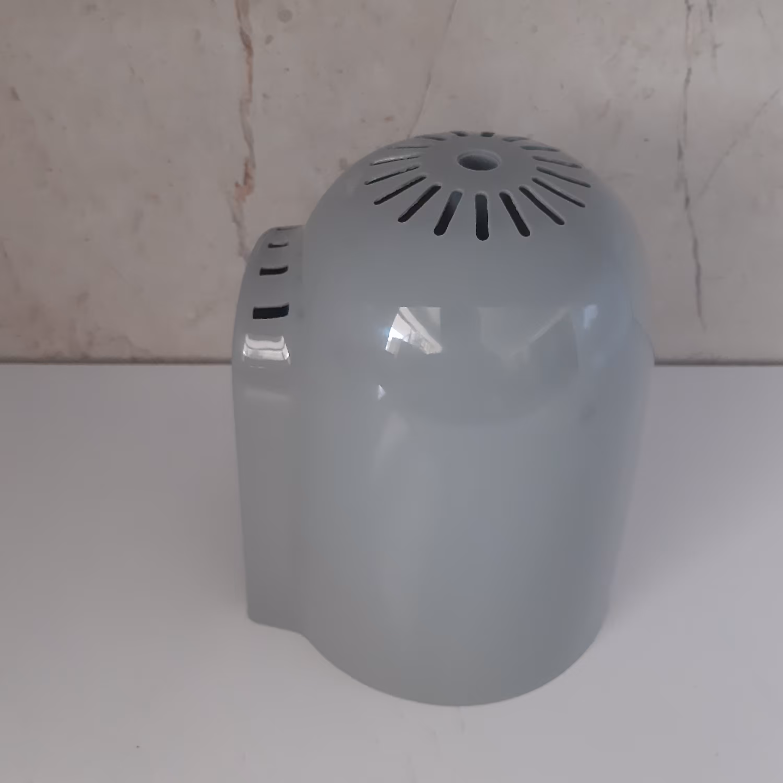 درب پشت موتور پنکه اورجینال پارس خزر  برای پنکه های کنترلی ( بدون سوراخ ) (طوسی )