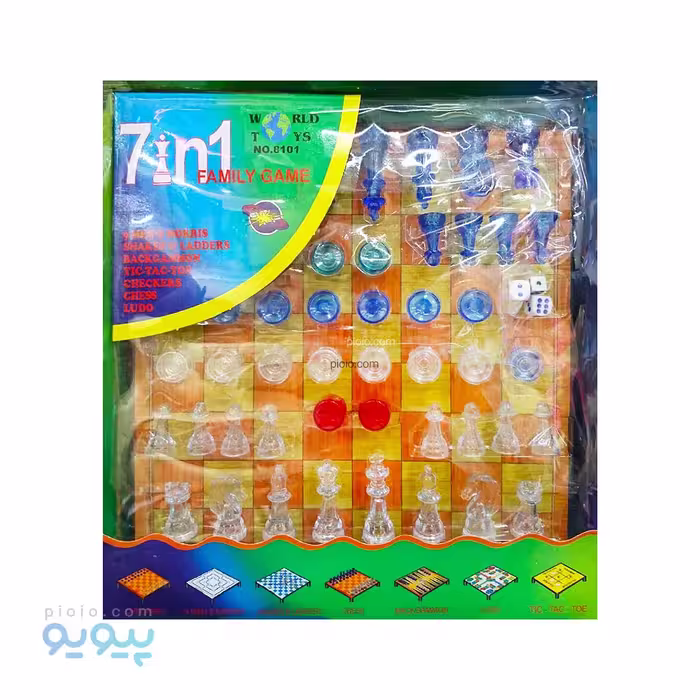 شطرنج 1*7 مدل Family Game آیتم 8297 عمده و کارتنی