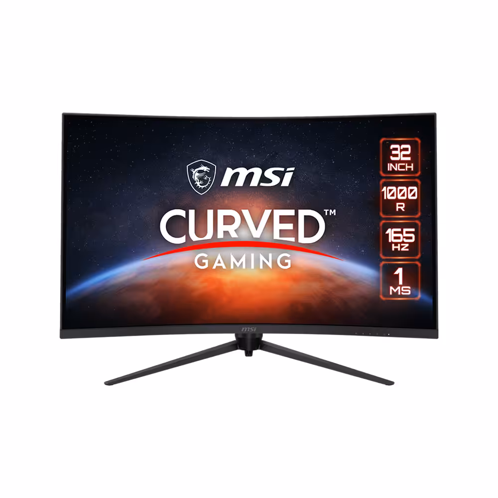 مانیتور منحنی گیمینگ 31.5 اینچ ام اس آی مدل اپتیکس G321CQP E2