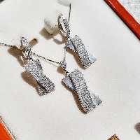 نیمست شیک میکرو جواهری نقره عیار925 اصل آبکاریطلا درجه یک و رنگ ثابت