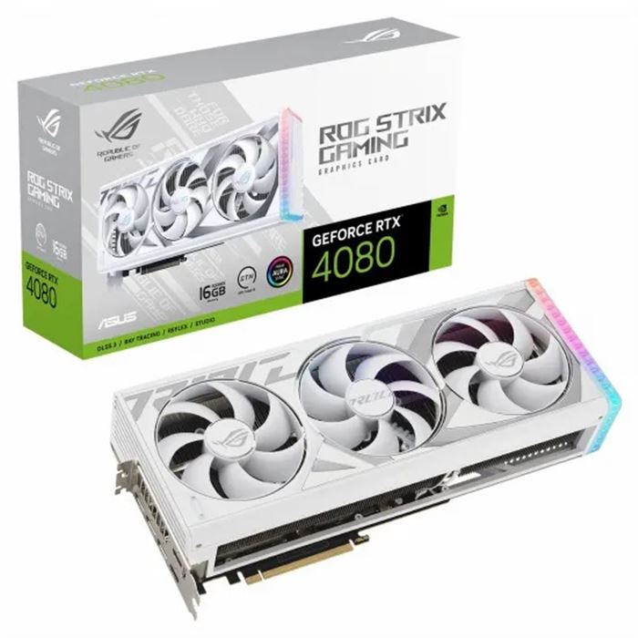 کارت گرافیک ایسوس ASUS ROG STRIX RTX 4080 16G White