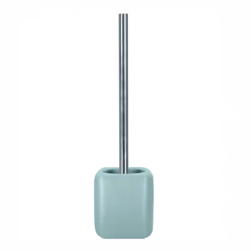 فرچه توالت سرامیکی مدل Light Green Cubic مکعبی ساده