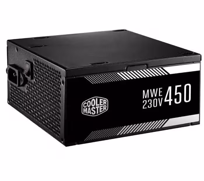 منبع تغذیه کامپیوتر کولر مستر مدل MWE white 450