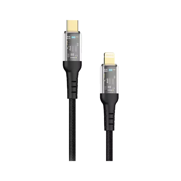 کابل تبدیل USB-C به لایتنینگ پرووان مدل PCC114 20W طول 1 متر