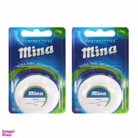 نخ دندان مینا (Mina) مدل نعناع مجموعه 2 عددی
