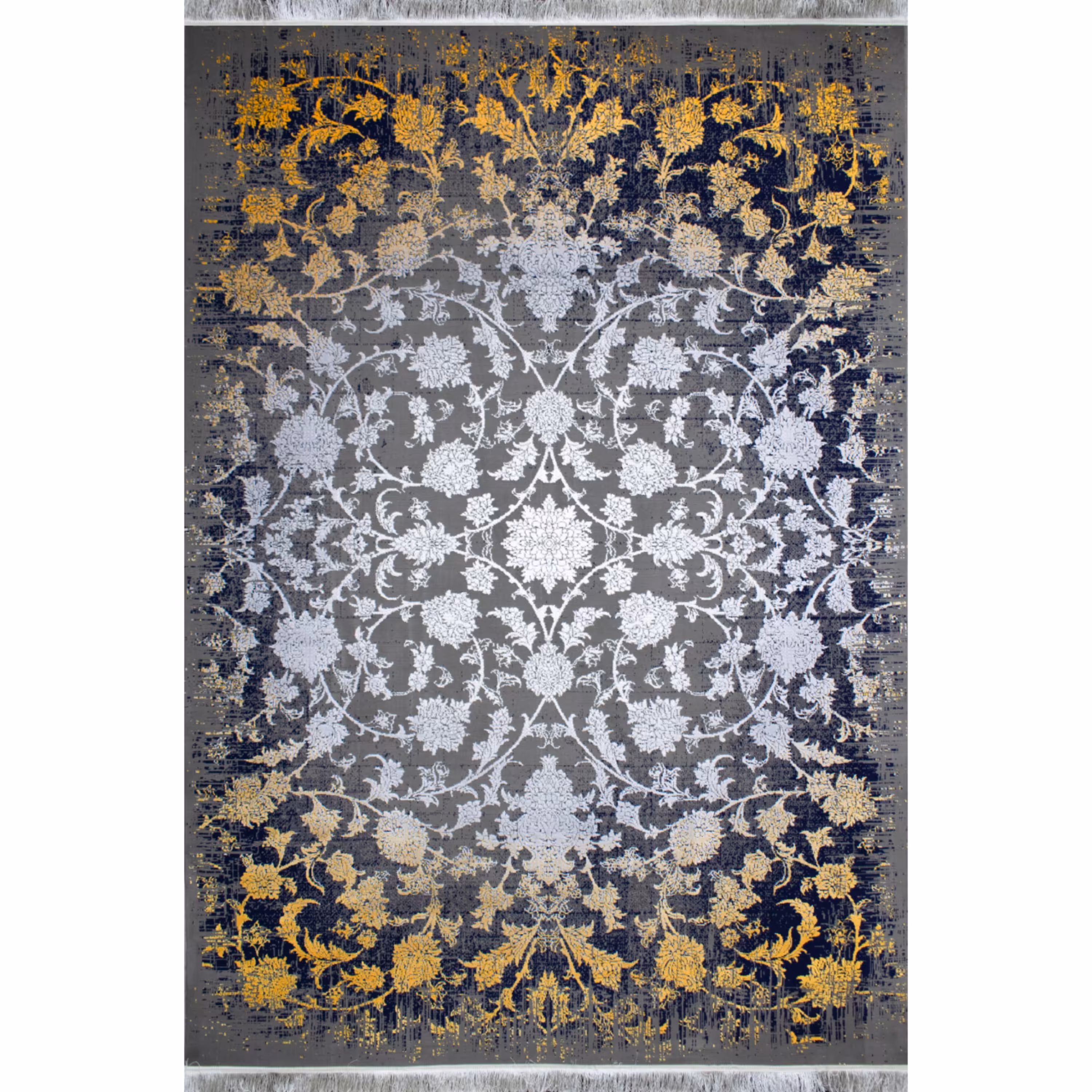 فرش ماشینی افرند طرح پتینه 500 شانه کد 6603 (شش متری)