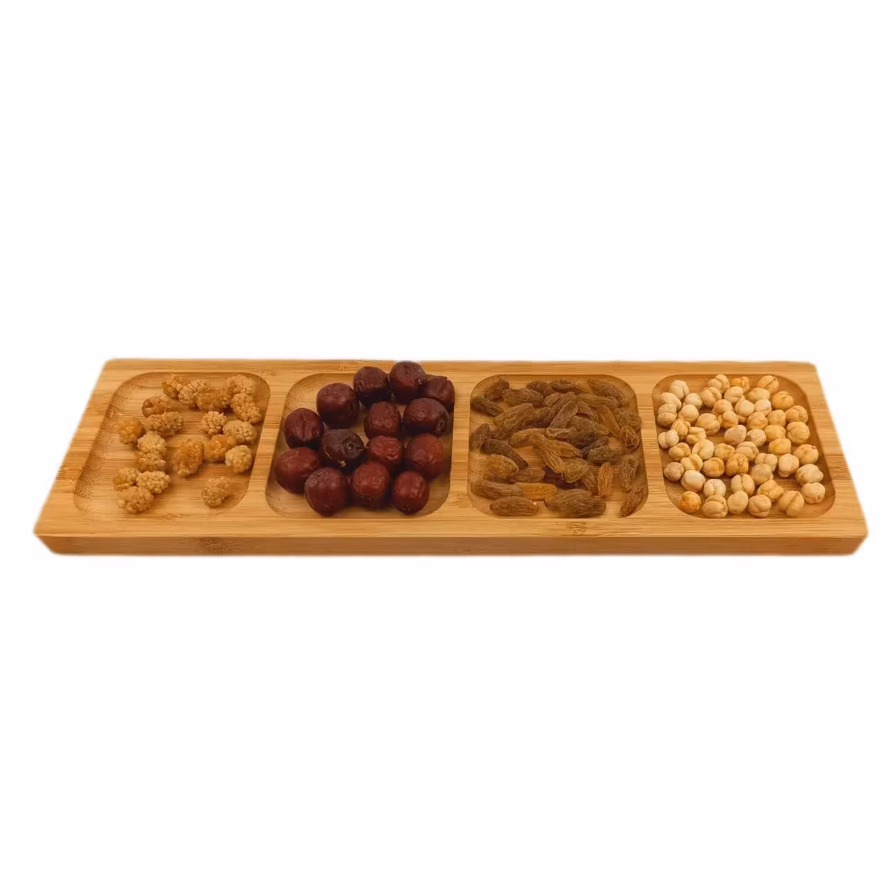 اردو خوری چوب بامبو طرح چهار خانه